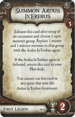 Summon Ardus Ix'Erebus